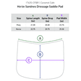 thumbnail image 5 of Horze Sandnes Dressage Saddle Pad, 5 of 5