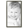 thumbnail image 2 of ArtToFrames 25" x 45" Black Panel With Silver Lip Picture Frame, 25x45 inch Multi Wood Poster Frame (WOM-5093),  Pack, 2 of 7