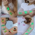 thumbnail image 5 of Luminous Tattoo Stickers Waterproof Temporary Cute Dinosaur Children's Cartoon Tattoo Stickers Paddy On The Party Daily Use, 5 of 7