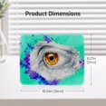 thumbnail image 5 of LIVEKEY Mouse Pad Durable Easy Clean Non Slip Stitched Edge with Artistic Eye and Watercolor Splash Design for Gaming and Office Desk 26x21cm, 5 of 6