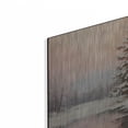 thumbnail image 2 of Luxe Metal Art 'Snowy Pond' by Petals Prints Design, Metal Wall Art, 16"x24", 2 of 9