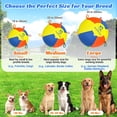thumbnail image 2 of Hap Tim Herding Ball for Dogs Interactive Large Dog Ball with Handles Durable Outdoor Training Dog Toy for Medium to Large Dogs Corgis Australian Shepherd Cattle Dog Border Collie & Horses 25 Inch, 2 of 7