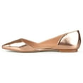 thumbnail image 2 of Journee Womens Cortni Slip On Pointed Toe D'Orsay Flats, Widths Available, 2 of 8