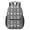 Geometric Diamond White-1, variant on Geometric Diamond White Pattern 17" School Backpacks for Teens,Waterproof Oxford Fabric,S-Shape Padded Straps for School,Travel,Hiking,Camping