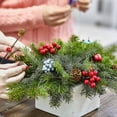 thumbnail image 2 of 200 Pcs Holly Berries Artificial Berries For Christmas Wreath Decorations Wreath Making Supplies, 2 of 2