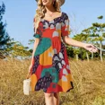 thumbnail image 2 of Abstract Sleeveless Dress ladies dresses for special occasions women party dresses, 2 of 6