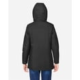 thumbnail image 3 of CORE365 CE725W Women's Inspire 3-in-1 Jacket with Insulated Liner-BLACK/ CARBON-M, 3 of 4
