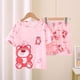 thumbnail image 1 of Pijama De Ropa Infantil De Manga Corta De Verano Para Niñas, 1 of 8