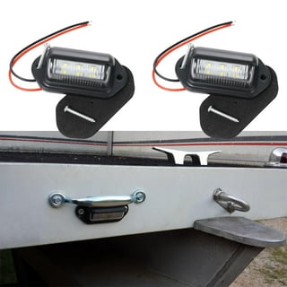 Led rear best sale license plate light