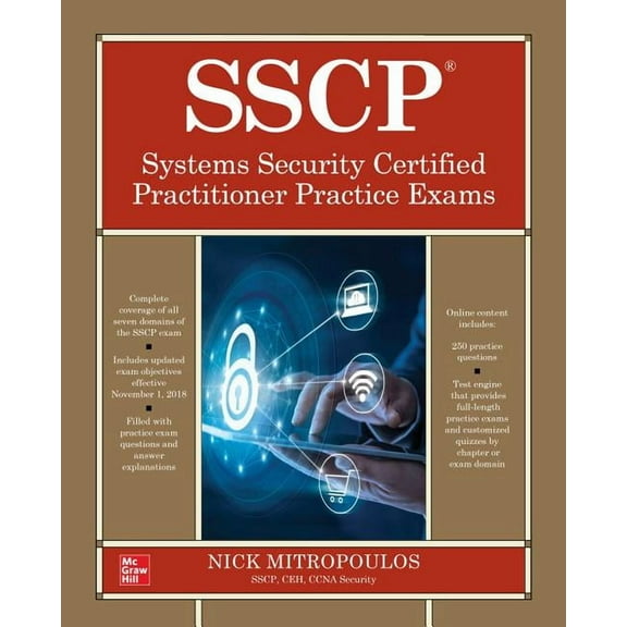 Sscp Systems Security Certified Practitioner Practice Exams, (Paperback)
