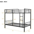 thumbnail image 7 of Harper & Bright Designs Metal Bunk Bed Security, Twin-Over-Twin, Black, 7 of 7