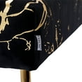 thumbnail image 6 of Duhome Elegant Lifestyle Ottoman Bench Gilding Velvet Uphplstered Black, 6 of 7
