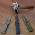 thumbnail image 4 of Premium Waterproof Sailcloth Watch Band 18mm 19mm 20mm 21mm 22mm 24mm Quick Release Strap Nylon Wrist Sports Bracelet For Men, 4 of 5