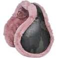 thumbnail image 1 of Cache-oreilles d'Hiver Pliables Ajustables Classiques pour Femmes et Hommes (Rose), 1 of 5