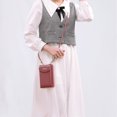 thumbnail image 5 of Pu Leather Blocking Crossbody Cell Phone Bag For Women Wallet Purse, Small Crossbody Cell Phone Purse For Women, 5 of 5