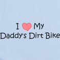 thumbnail image 2 of CafePress - Love My Daddys Dirtbike Infant Bodysuit - Baby Light Bodysuit, Size Newborn - 24 Months, 2 of 4