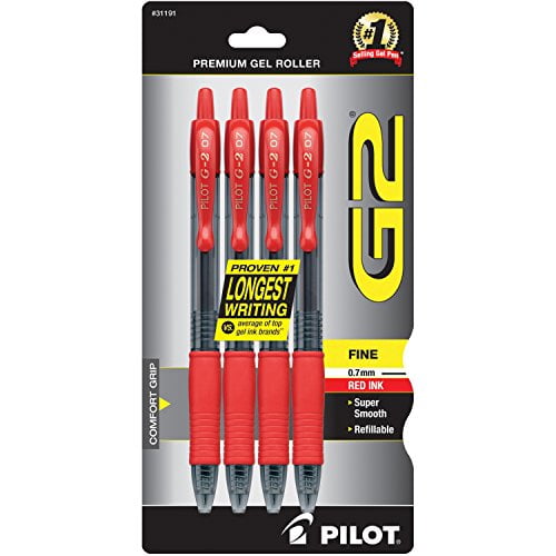 PILOT G2 Premium Refillable & Retractable Rolling Ball Gel Pens