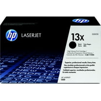 HP 13X High Yield Black Original LaserJet Toner Cartridge, ~4,000 pages, Q2613X