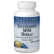 Planetary Herbals Glucosamine Msm Herbal 1000 Mg 180 Tablet