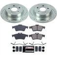 thumbnail image 2 of PowerStop Rear Z23 Evolution Sport Carbon-Fiber Ceramic Brake Pad and Drilled & Slotted Rotor Kit Fits: FORD Select Models K8176, 2 of 2