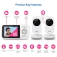 thumbnail image 6 of Vtech 2 Camera Video Monitor, 6 of 9