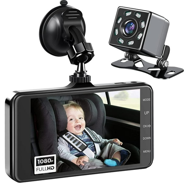 Zacro Baby Car Mirror Camera, Back Seat Baby Car Camera with 1080P