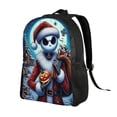 thumbnail image 2 of Goofa The Nightmare Before Christmas Pattern Large Capacity Backpack – Padded Laptop Compartment, Ergonomic Design for School, Work, Travel, and Outdoor Activities, 2 of 8