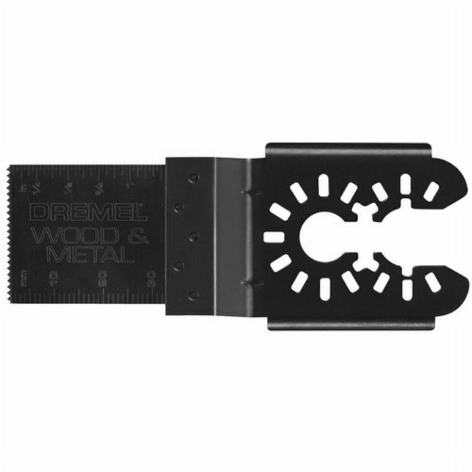 Dremel Multi-Max 1-1/8 in. Bi-Metal Oscillating Tool Blade for Wood, Drywall, and Metal