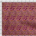 thumbnail image 4 of Soimoi Animal Skin Printed, Poly Canvas Fabric Decor Sewing Fabric By The Yard- 56 Inch Widedecorative Fabric For Curtains Tote Bags - Pink, 4 of 5