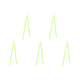 thumbnail image 1 of 2 Baquetas Nailon Con 4 Colores para Adultos Y Profesionales () Verde, 1 of 4