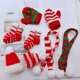 thumbnail image 2 of Mini bufanda tejida de 10p, calcetines, bufanda para muñeca, broche, alfileres para suéter, insignia, Collar, ropa, accesorios para muñecas, manualidades DIY, adornos de Navidad, 2 of 4