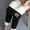#1 Black, variant on Lolmot Winter Tights for Women Sherpa Fleece Lined Workout Leggings Tummy Control Thermal High Waist Full Length Leggings