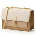 thumbnail image 1 of Bandolera TOP BAND Cute de piel sintética para mujer, color beige, 1 of 8