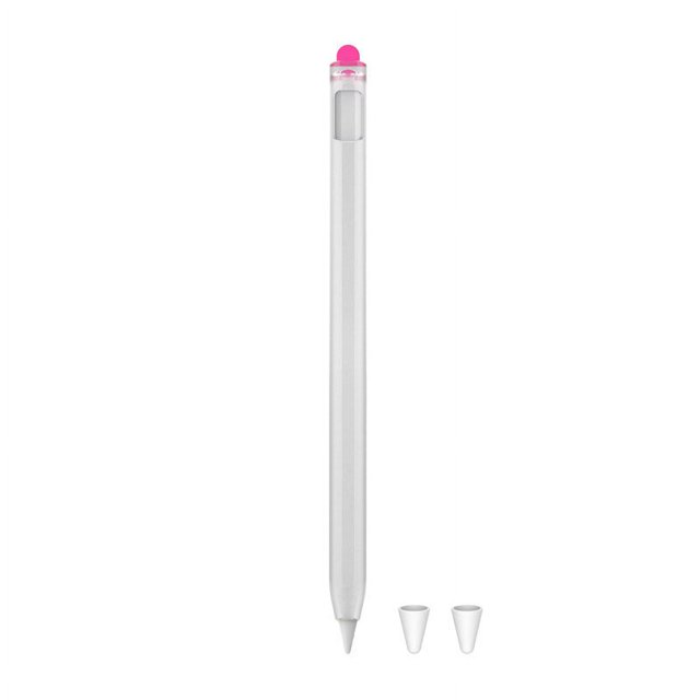 Funda para bolígrafo, funda antiarañazos para Apple Pencil 2nd, color marfil
