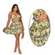thumbnail image 3 of Vestidos informales para mujer, sin mangas, de verano, para la playa, sin espalda, con lazo Adepaton BST2000449-5, 3 of 5
