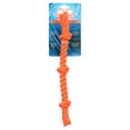 thumbnail image 6 of Infinity Pet TPR Rope Chew and Tug Toy, Triple Knot, Orange, 6 of 9
