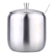 thumbnail image 3 of Lata de condimento Tambor de acero inoxidable en forma de ampollas de condimento Pot azúcar café puede envase con la herramienta de la cocina de cuchara Eccomum Lata de condimento, 3 of 7