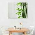thumbnail image 2 of Bamboo Canvas Print Wall Art Decor for Living Room Bedroom Home Office by BCIIG - High Resolution Printing, Handmade Framed Artwork 16x12in, 2 of 6