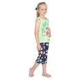 thumbnail image 2 of Komar Kids Girls' Pajama Tank Top and Ruffled Crop Pants Sleepwear, 2 of 5