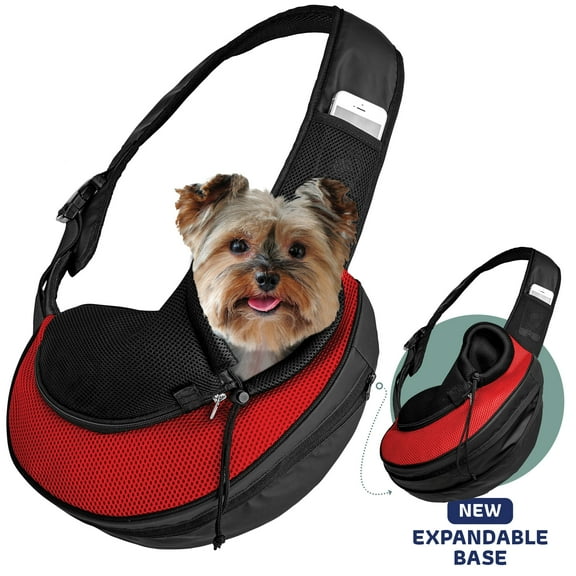 Katziela Voyager Red Pet Backpack Carrier for Dog, Cat and Puppy - Great for Hikers Pack 1