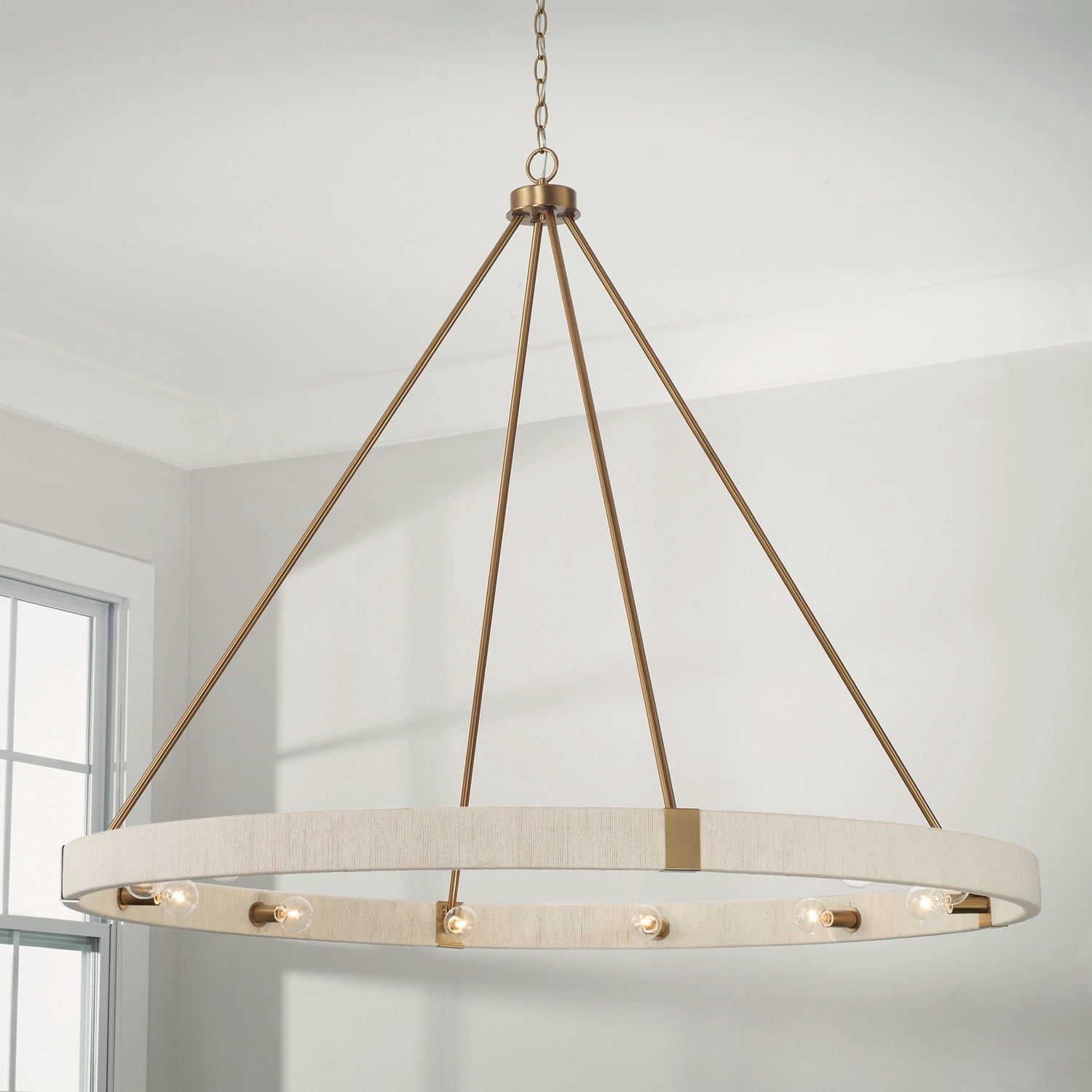 Capital Lighting - Delaney - 12 Light Chandelier In Minimalist Style-40 Inches