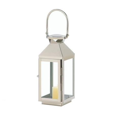 Metal Candle Lantern Stainless Steel Outdoor Hanging Decorative Metal Candle Lantern Stainless Steel Outdoor Hanging Decorative Glass