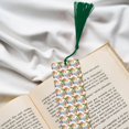 thumbnail image 6 of Kdxio Gnome and Surfing Print Metal Tassel Bookmarks,Perfect Gift for Art Lovers and Bookworms Metal Bookmarks for Women, 6 of 8