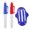 B, variant on YIFAEUX Golf Ball Line Marker Golf Line Drawer Tool Marker Stencil And Pens Set Golf Ball Alignment Marking Tool Golf Accessories