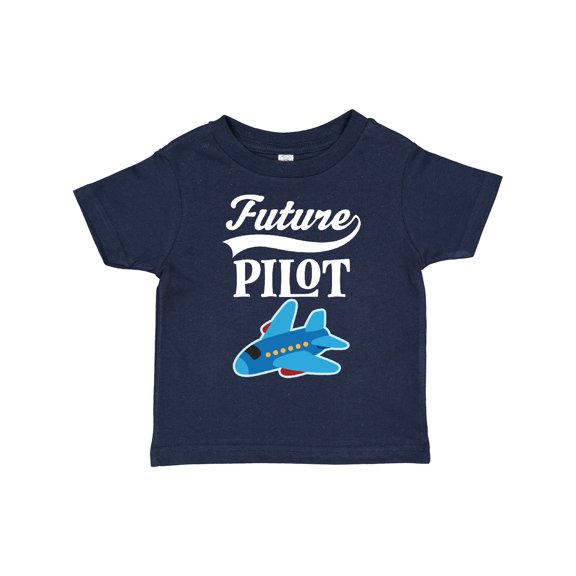 Inktastic Future Pilot Childs Airplane Flying Boys or Girls Toddler T-Shirt