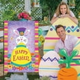 thumbnail image 4 of Clearance! Easter Decor Happy Easter Garden Flag 12x18 Inch Double Sided Outside, Easter Eggs Tree Bunny Holiday Yard Outdoor Flag, Easter Gifts for Family, Under 10 Dollars!, 4 of 6