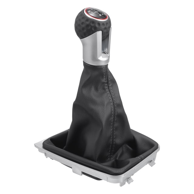 Perilla de cambio manual de 6 velocidades con cubierta de polvo - Perilla de palanca de cambios - para VW Golf 2013-2017 de plástico
