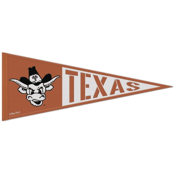 WinCraft Texas Longhorns 13" x 32" Retro Logo Pennant