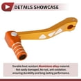 thumbnail image 4 of Palanca de cambio de motocicleta plegable para Yamaha TTR 50cc, pedal de aleación de aluminio, brazo de cambio dorado y naranja, 4 of 6