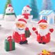 thumbnail image 5 of ¡Oferta especial! Adornos navideños Poaug en liquidación Figuras de Papá Noel en miniatura Decoraciones de escritorio Muñeco de Papá Noel pequeño Decoraciones para casa de muñecas en jardín de hadas, 5 of 7